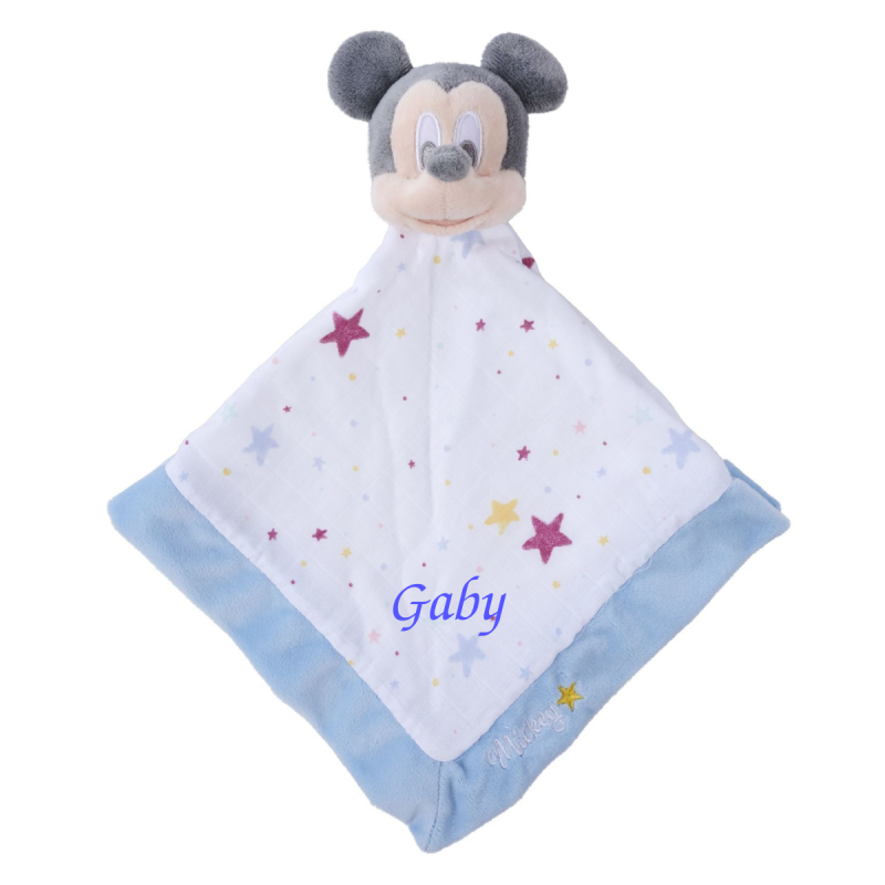  mickey mouse comforter muslin blue star 40 cm 